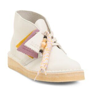 CLARKS Made In Portugal Suede Desert Coal Comfort Boots